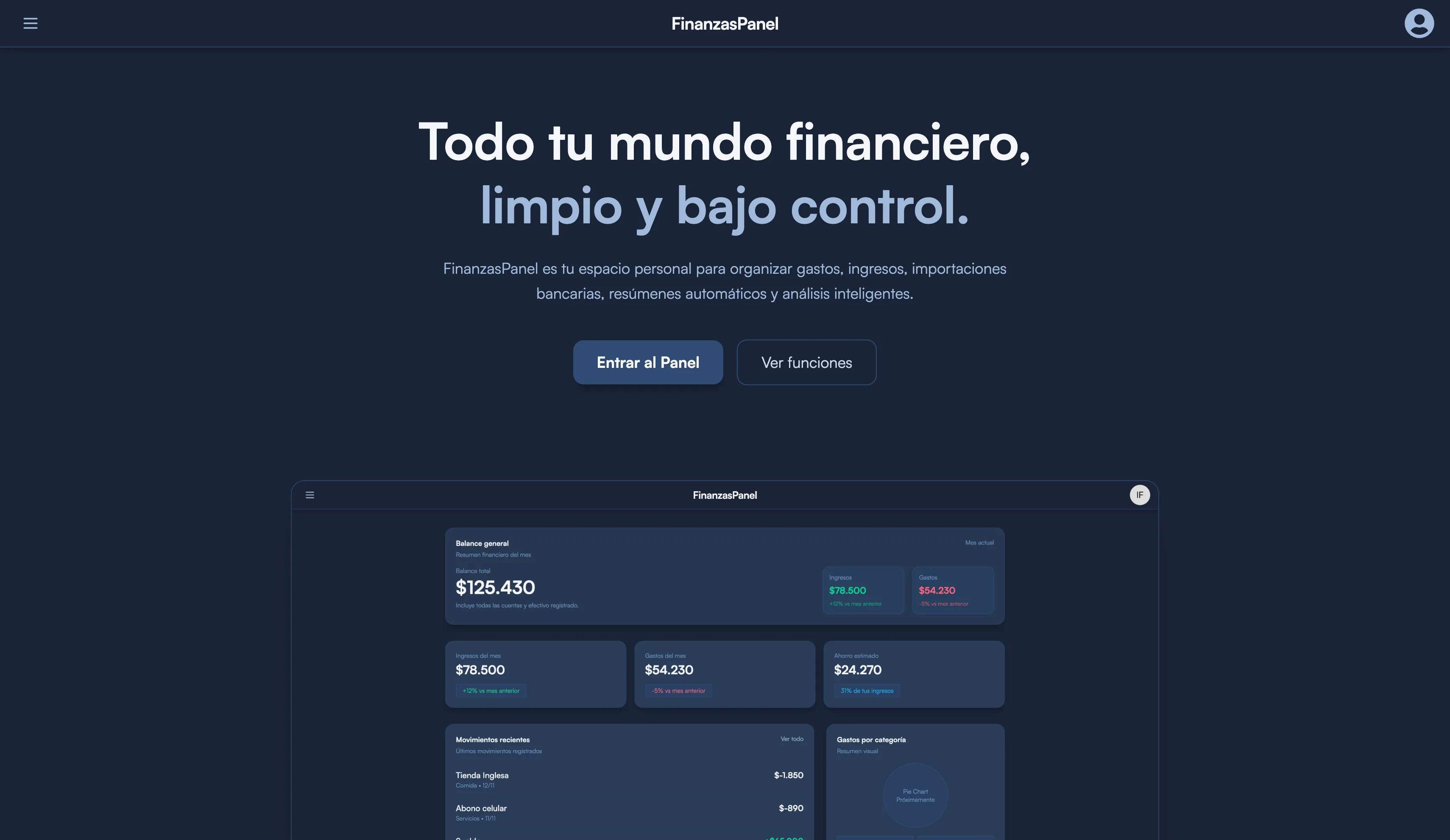 FinanzasPanel